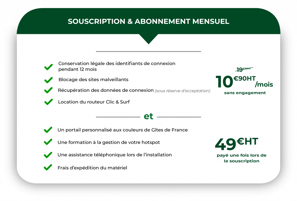 grille tarifaire